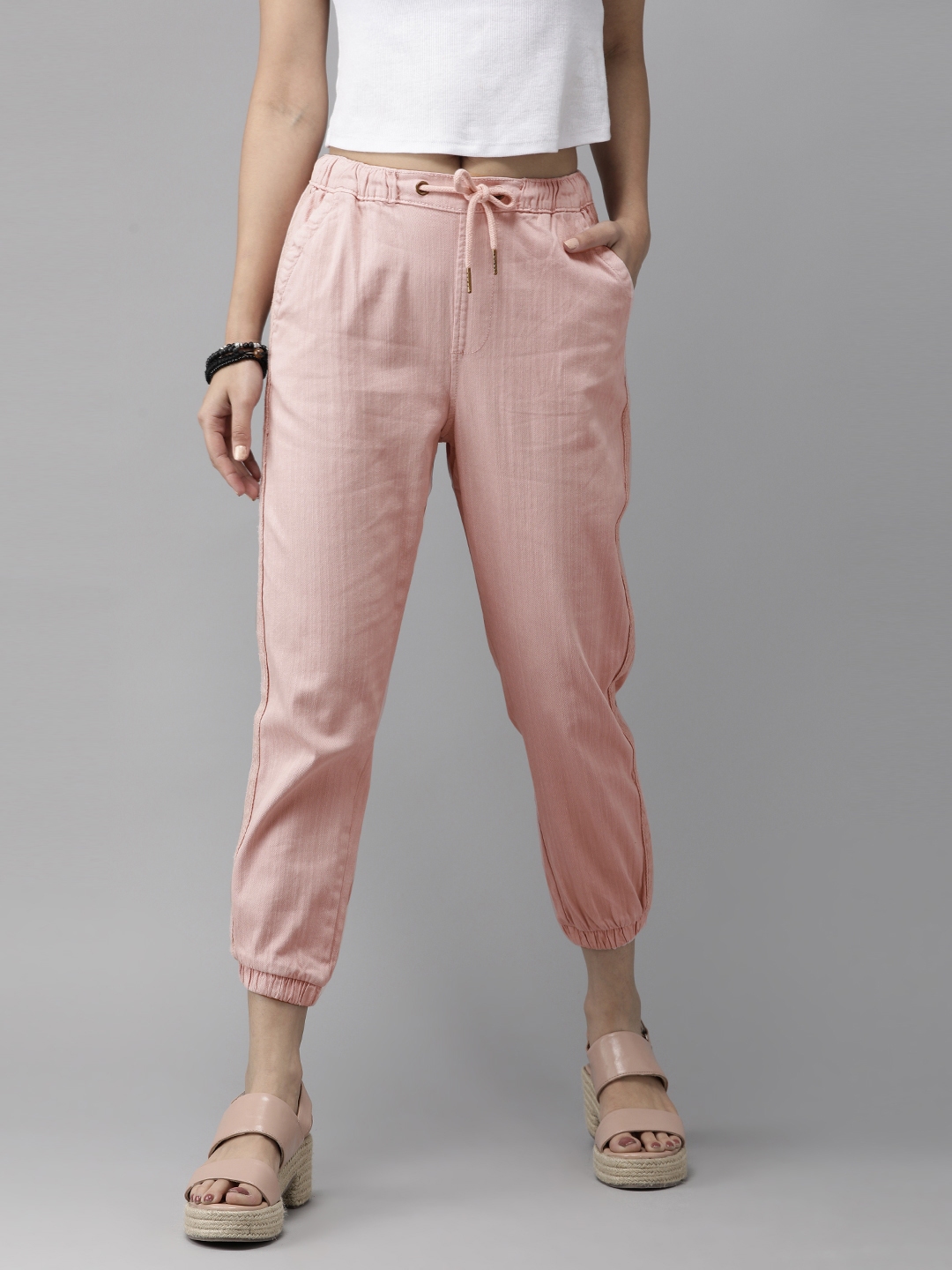Pink Joggers For Women