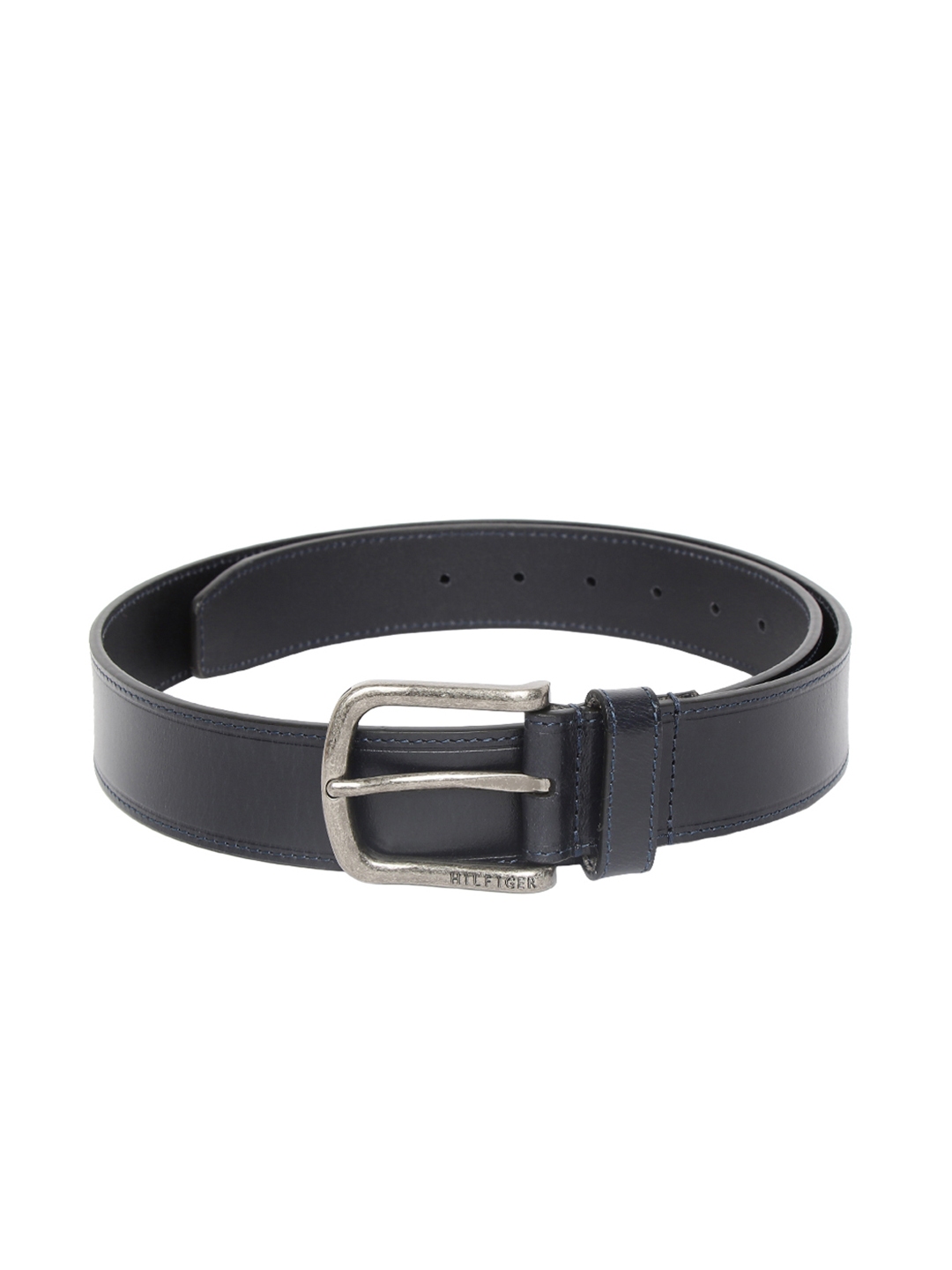 Tommy Hilfiger Men Navy Blue Solid Belt