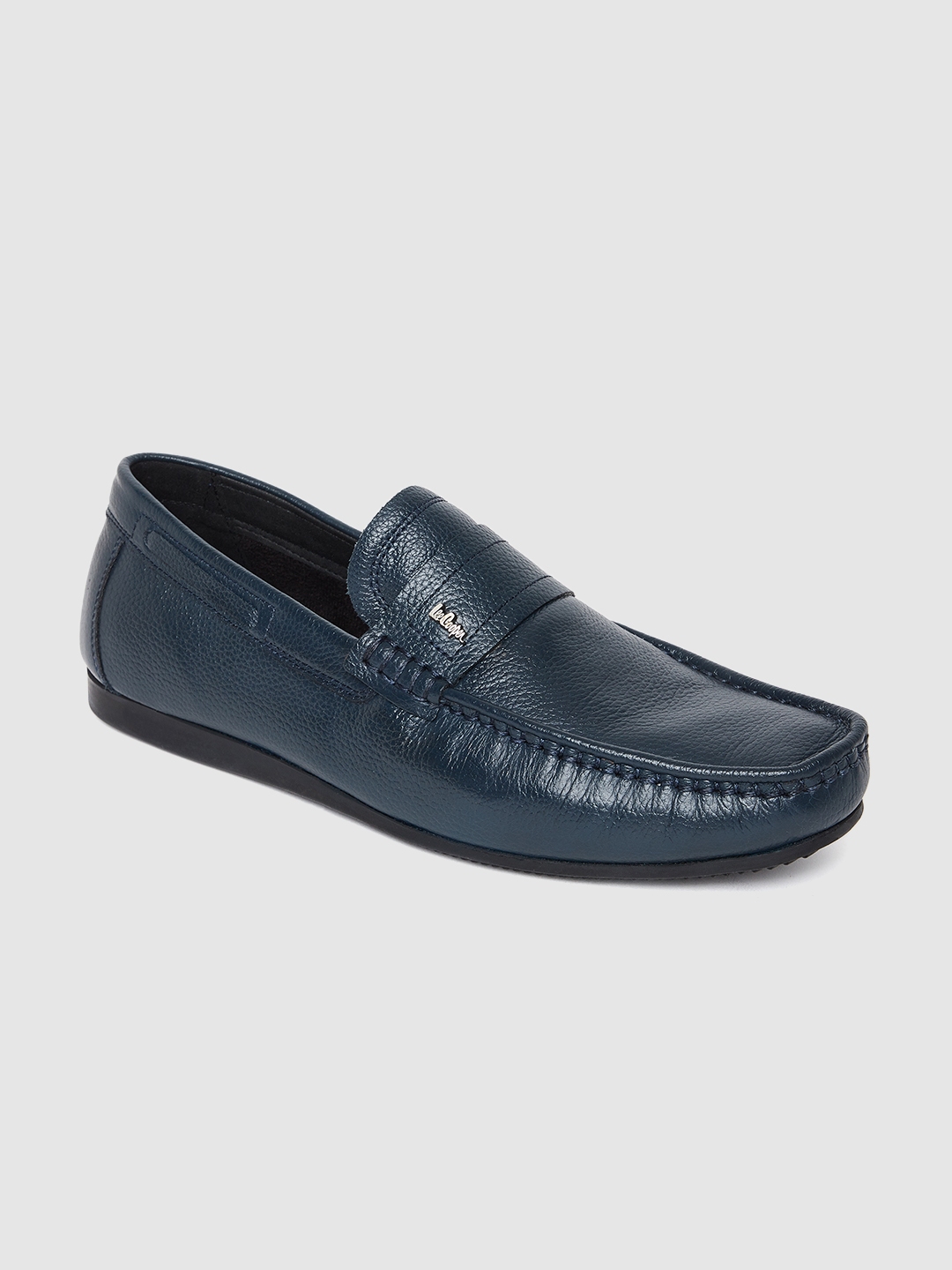 Buy Lee Cooper Men Navy Blue Leather Loafers Casual Shoes for Men 11700448 Myntra