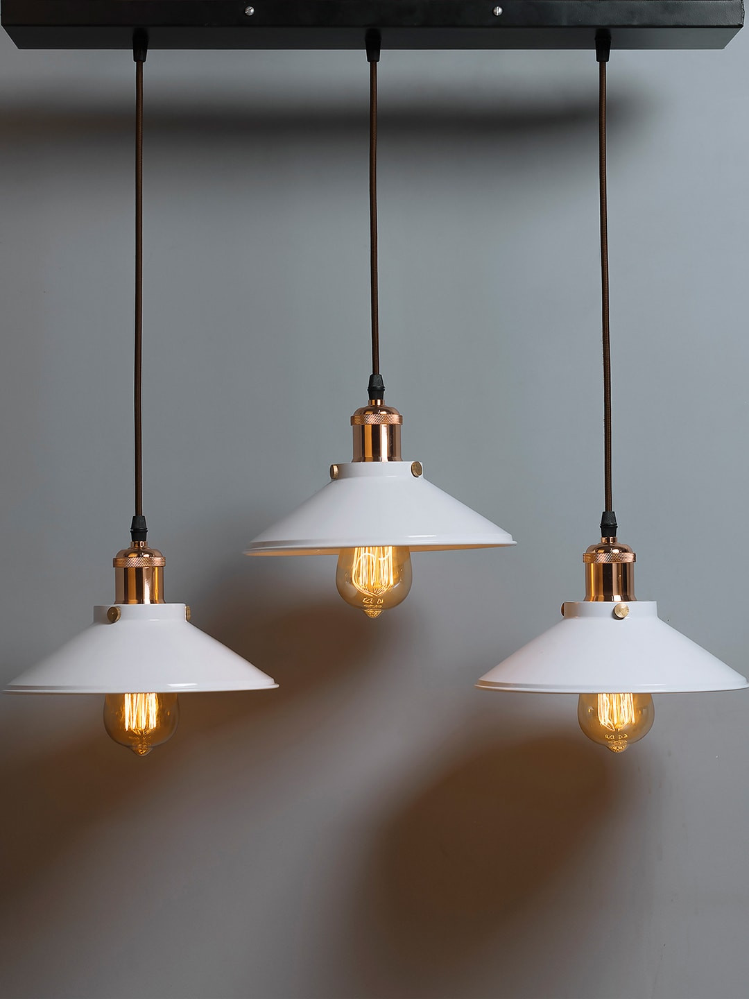 Homesake White Solid Handcrafted Cluster Light