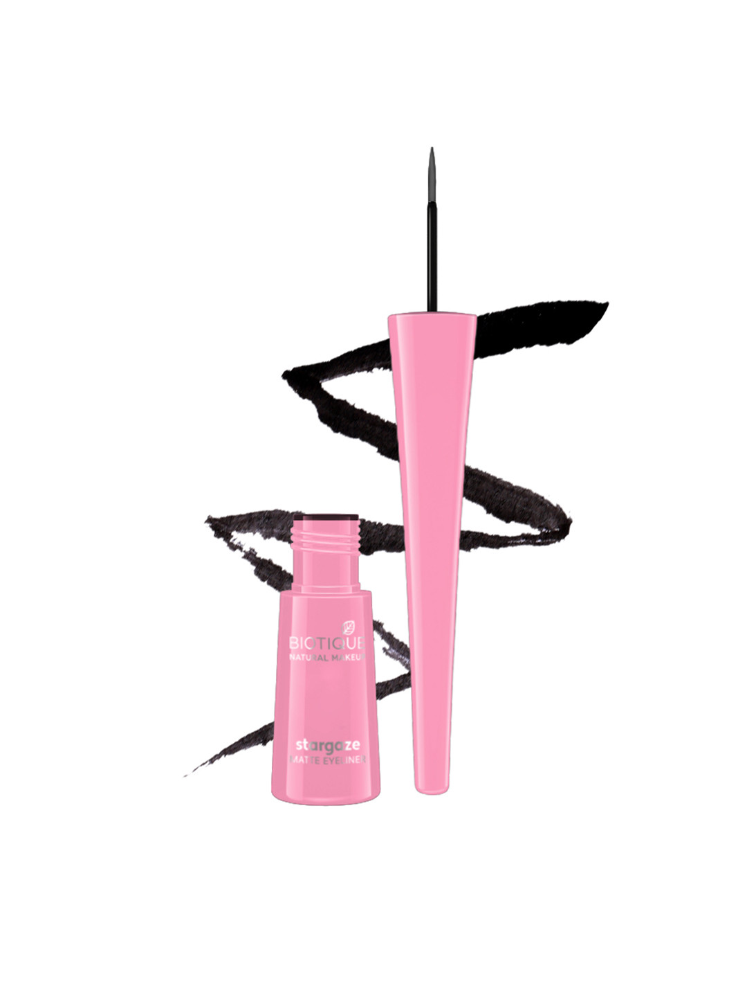 BIOTIQUE NATURAL MAKEUP Women Stargaze Matte Eye Liner - Coal Black 110 3.5 ml