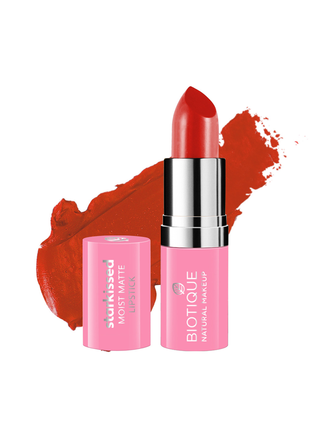 BIOTIQUE NATURAL MAKEUP Starkissed  Moist Matte Lipstick - Sugar N Spice R310 4.2 g