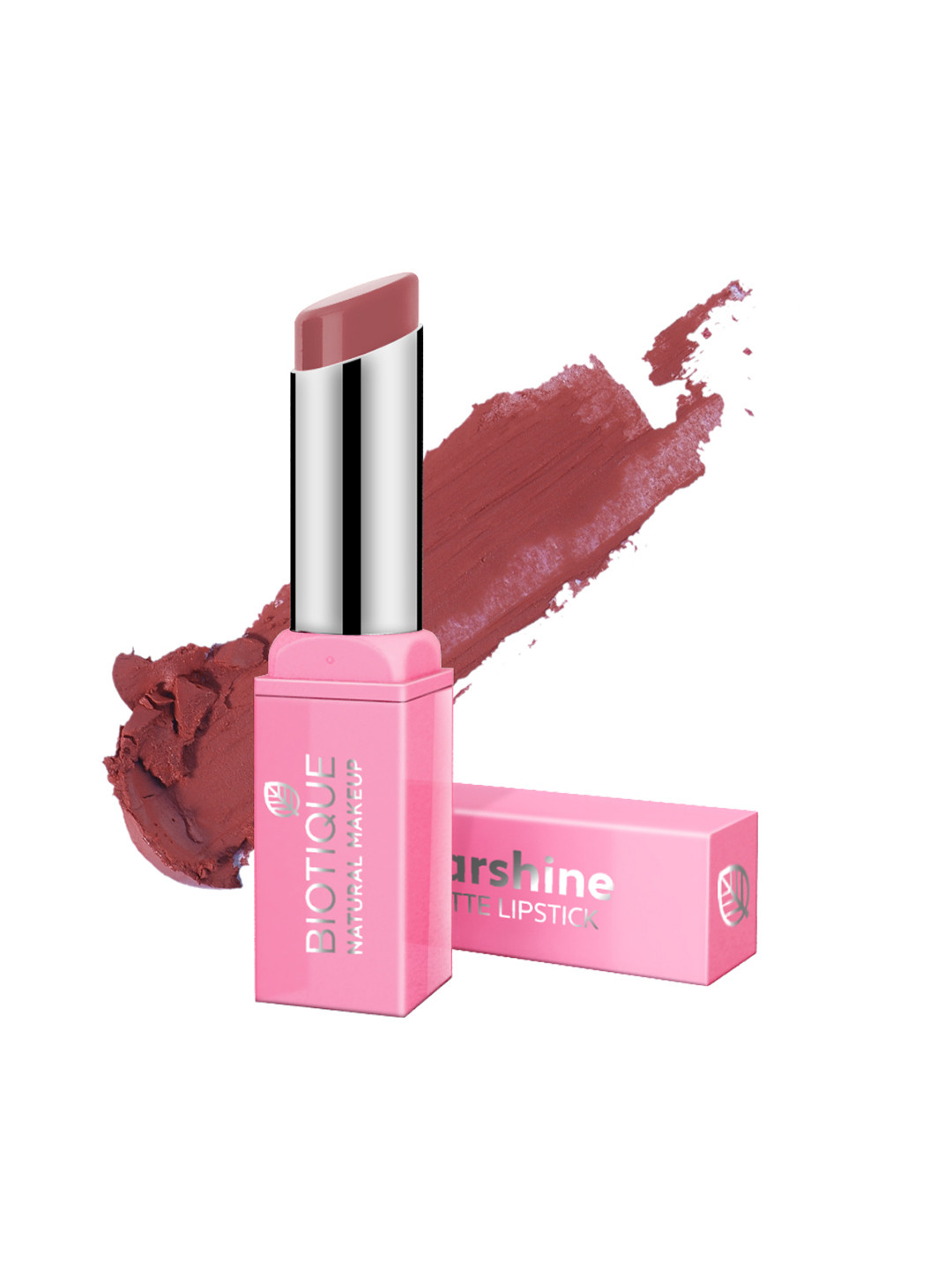 BIOTIQUE NATURAL MAKEUP Starshine Moist Matte Lipstick - Fire N Berries P321 3.5 g