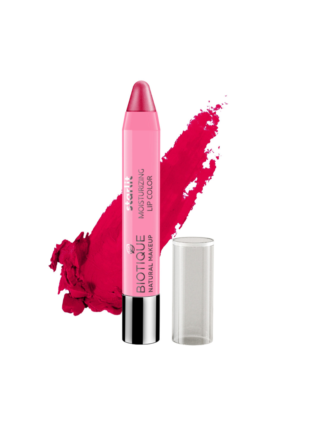 BIOTIQUE NATURAL MAKEUP Starlit Moisturising Lip Color-P303 Rich Raspberry 3.5 g