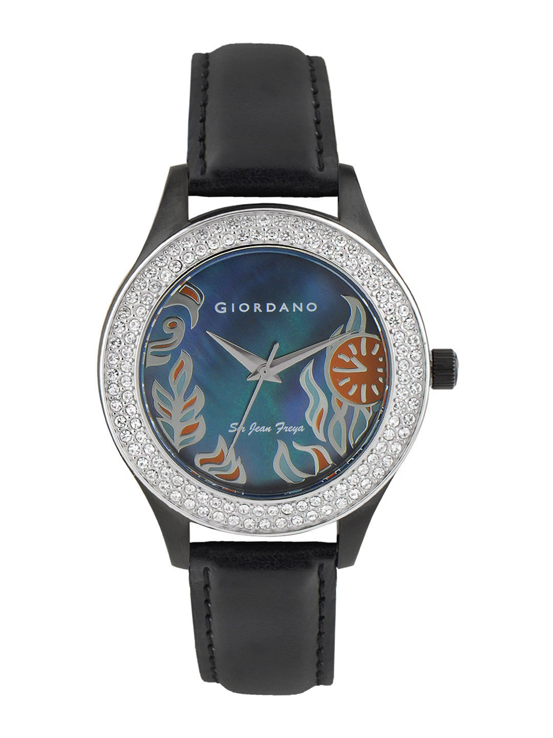 Giordano Women Blue Dial Watch