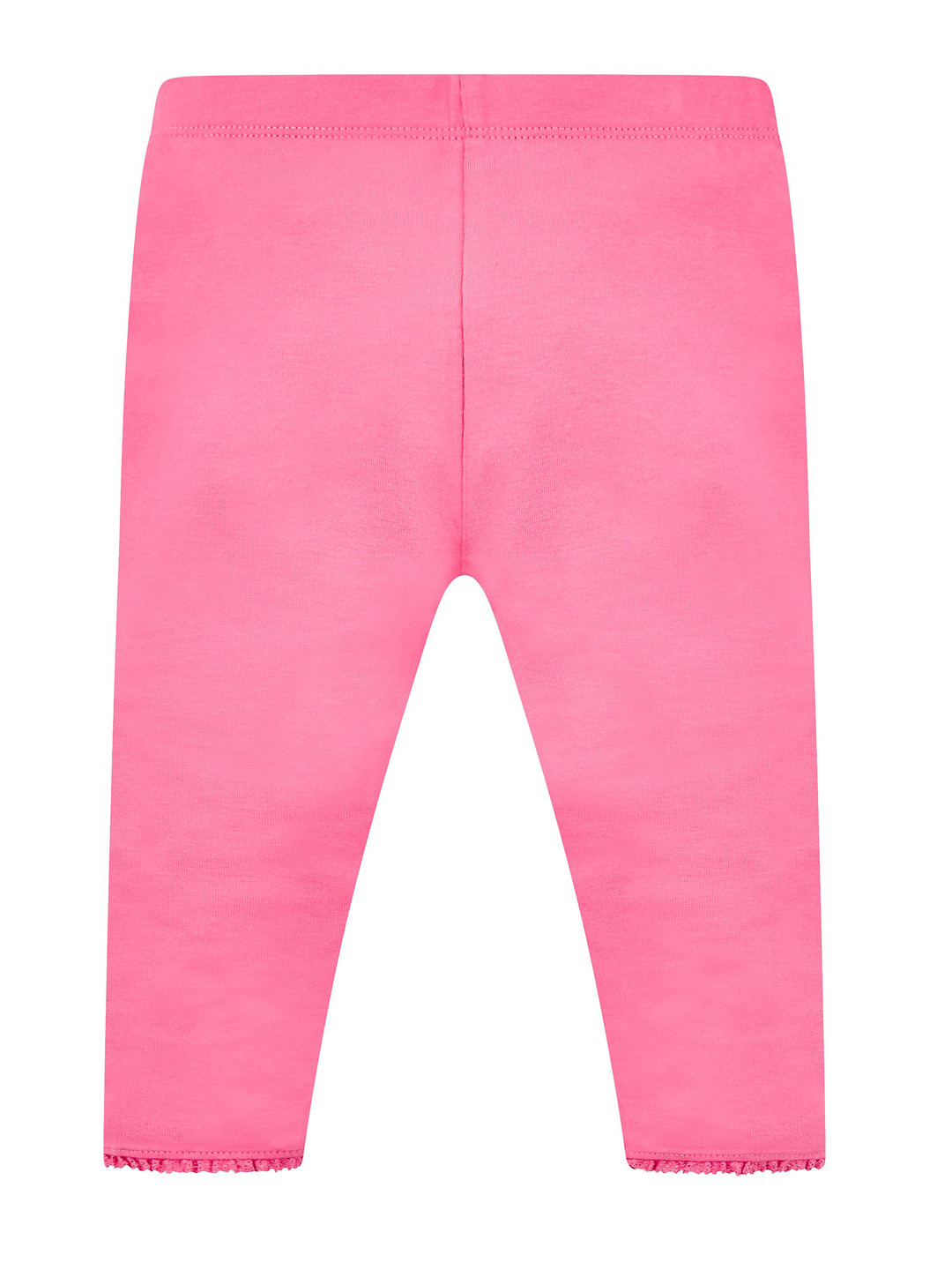 mothercare Girls Pink Solid Leggings