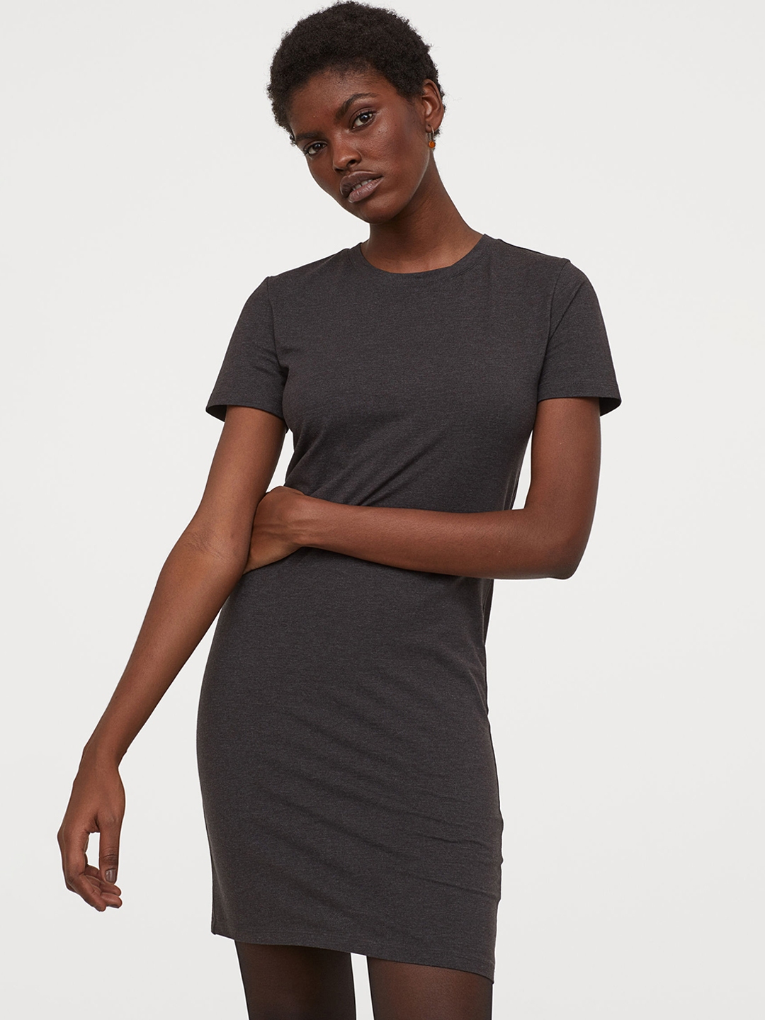 Hm grey outlet dress