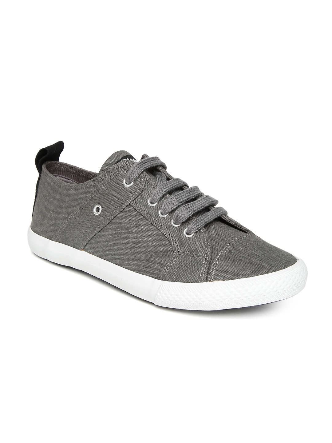 roadster grey casual shoes