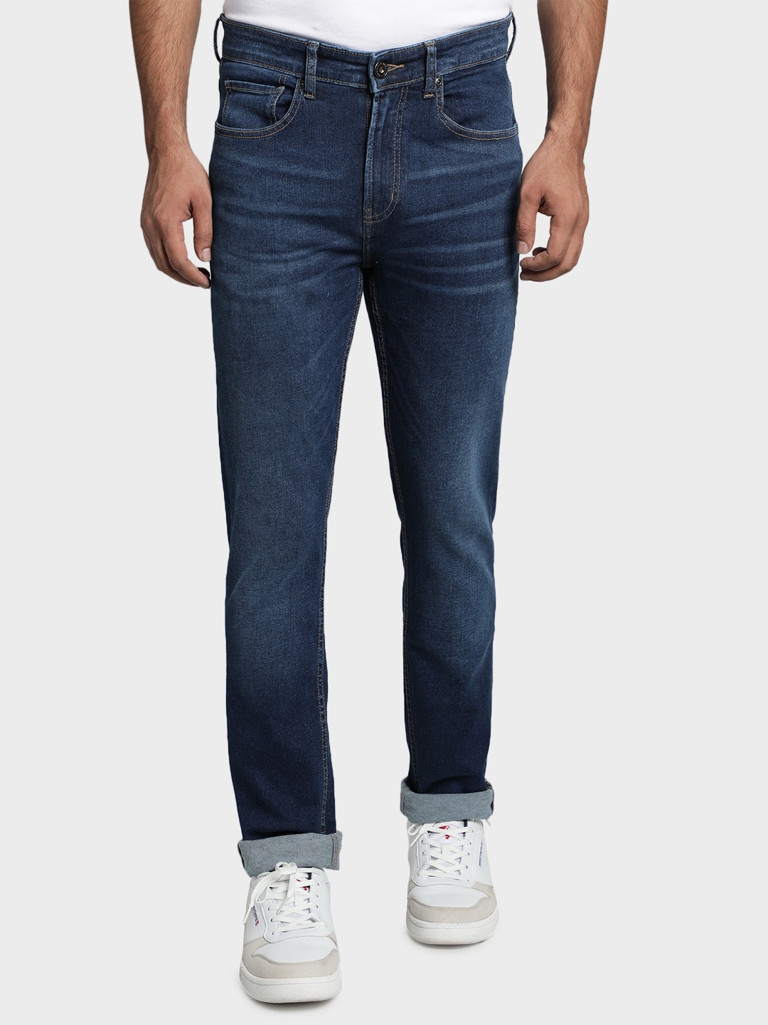 Side tape jeans myntra best sale