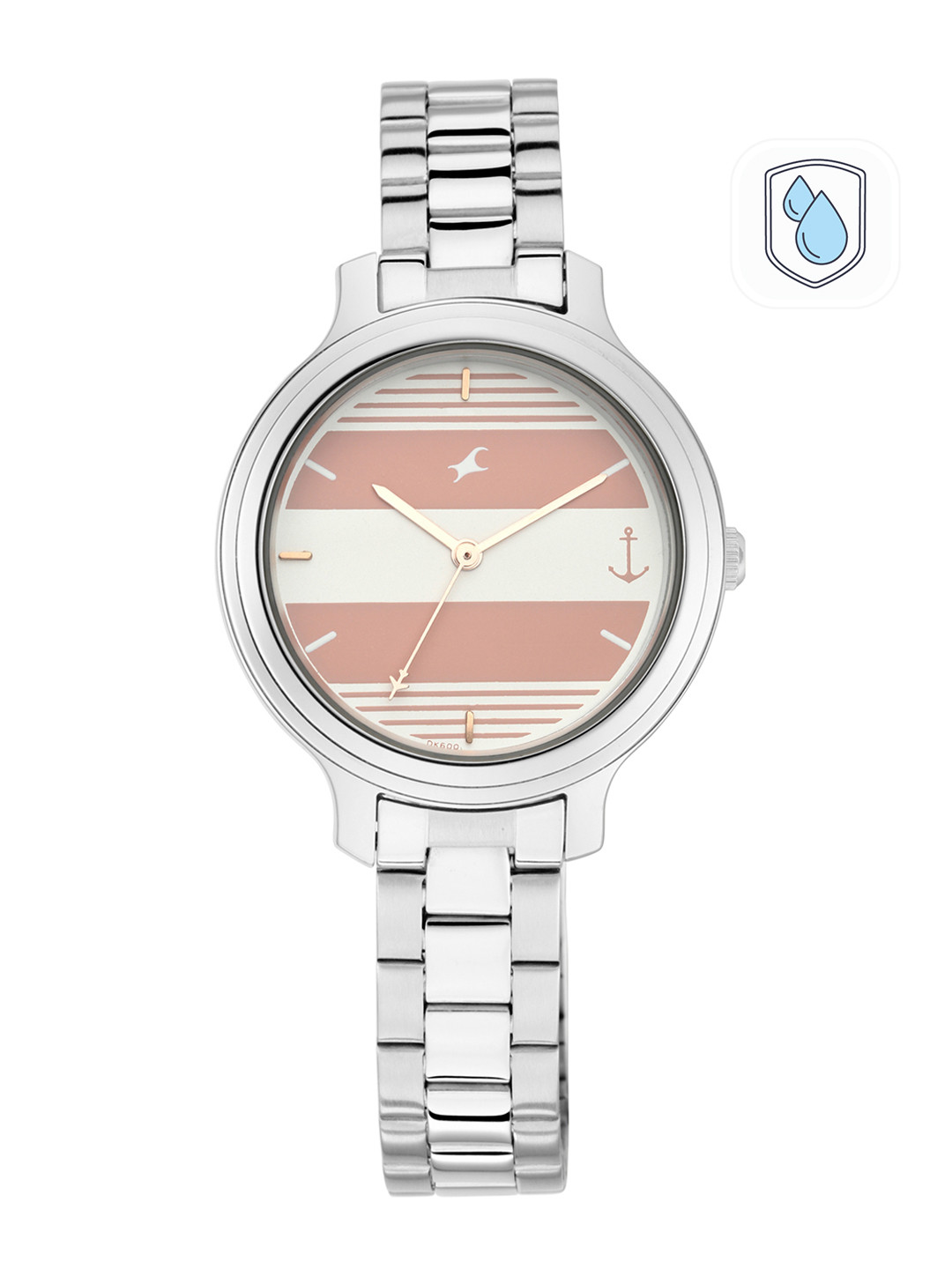 Fastrack Women Peach-Coloured Analogue Watch 6217SM01