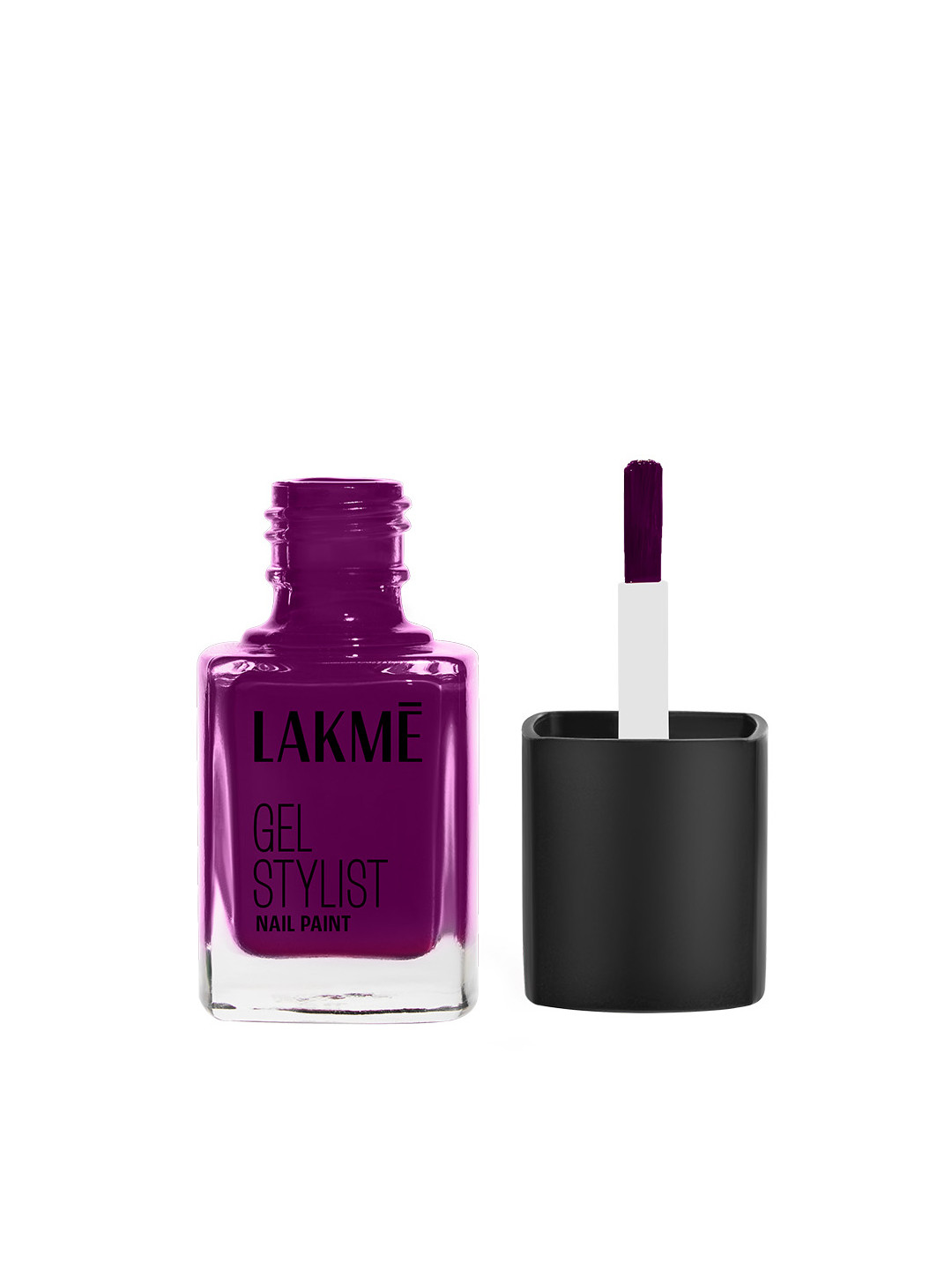 Lakme Absolute Gel Stylist Nail Color With High Gloss Finish 12ml - Poison