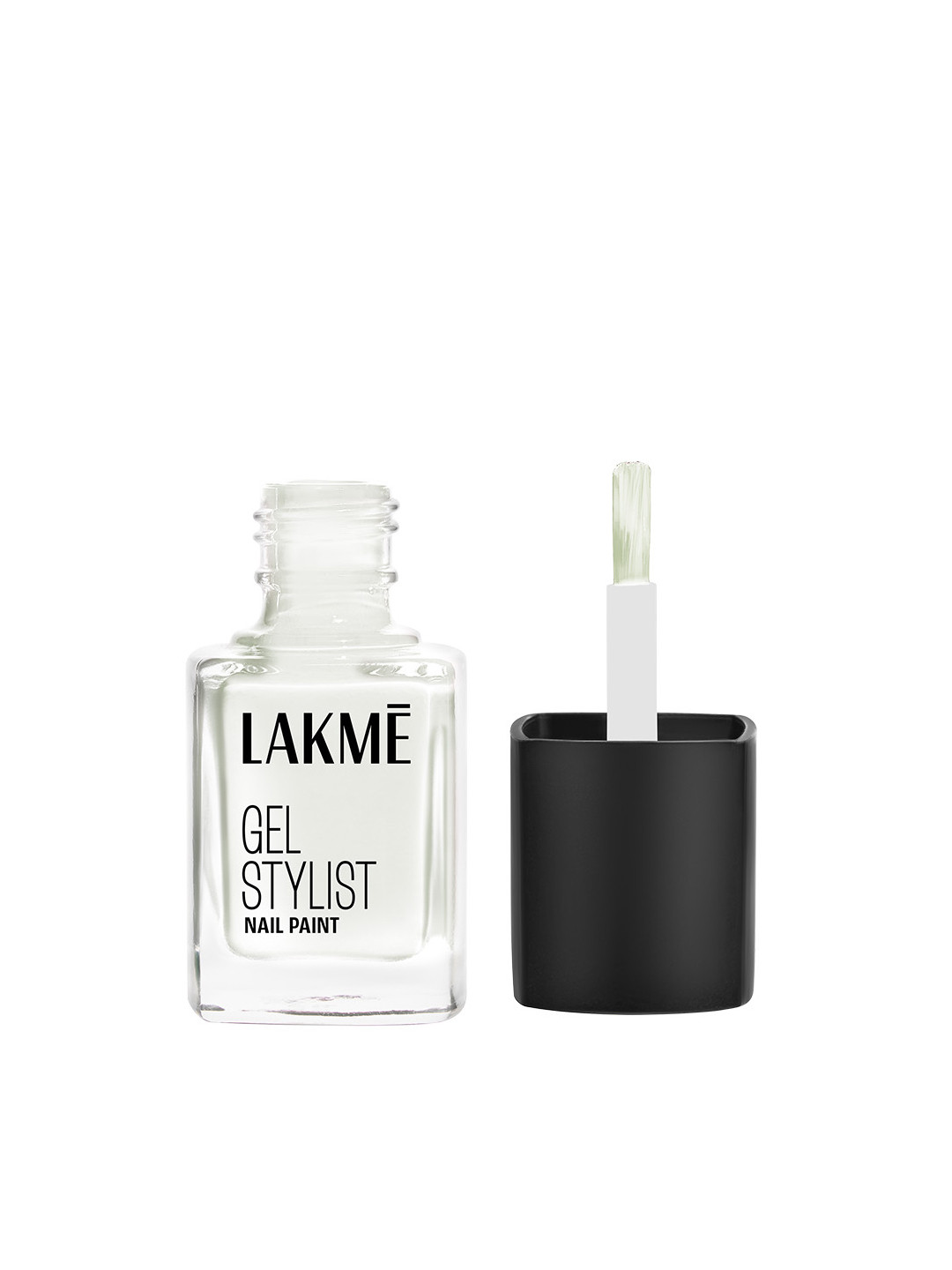 Lakme Absolute Gel Stylist Nail Color With High Gloss Finish 12ml - Snowball