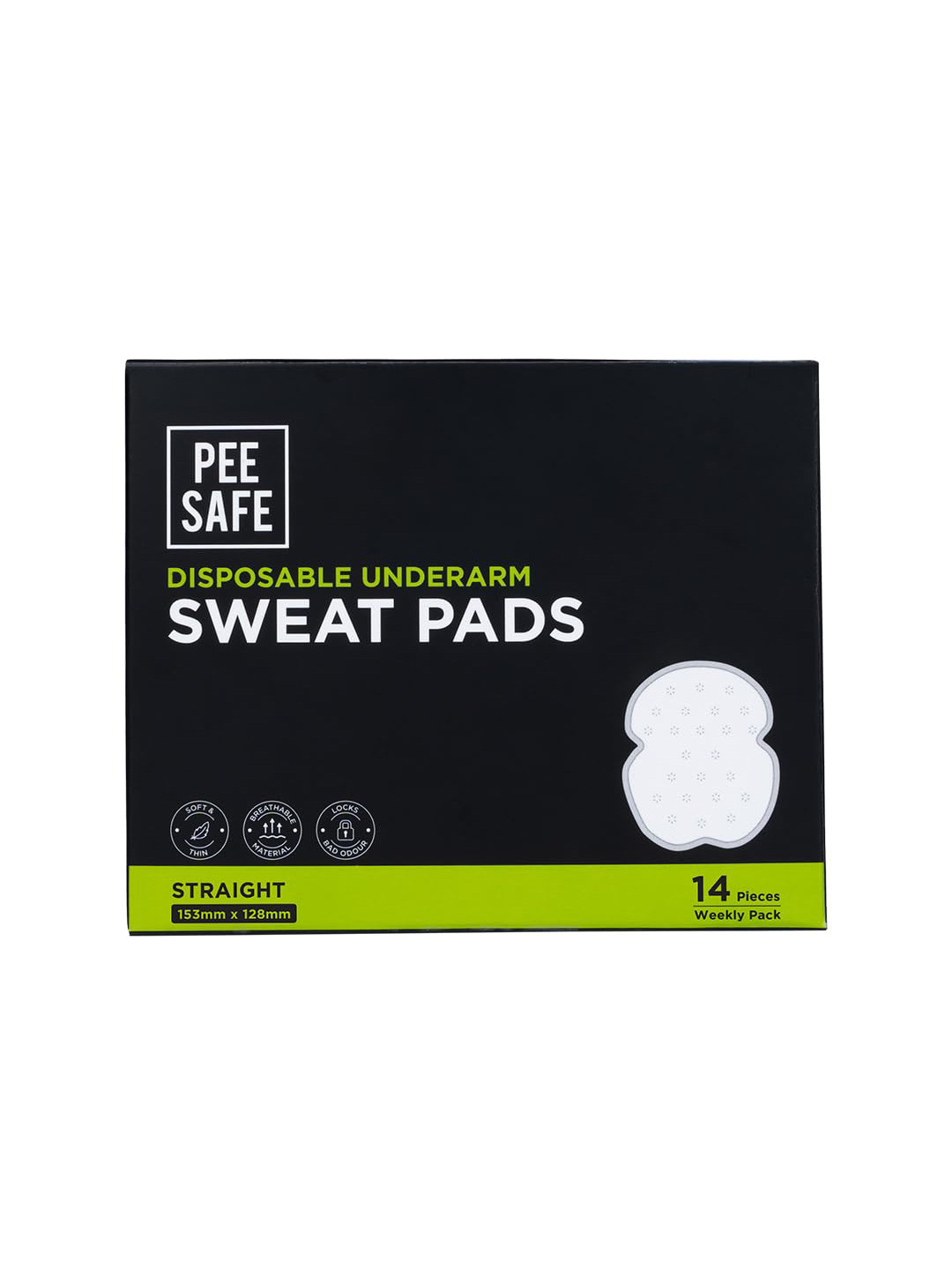PEESAFE Disposable Underarm Sweat Pads for Men & Women to Prevent Stains & Absorb Sweat