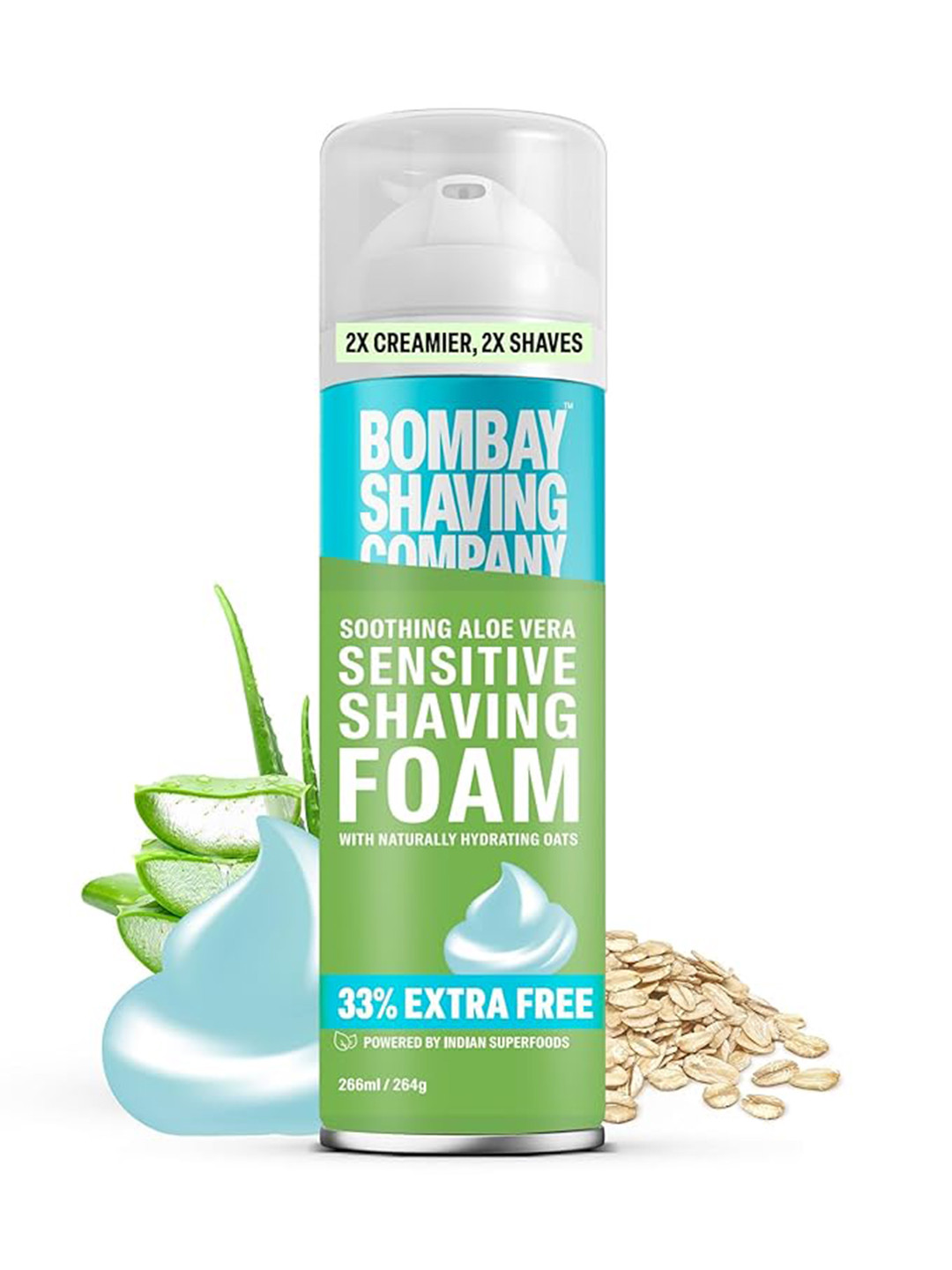 Bombay Shaving Company Sensitive Shaving Foam 266 ml