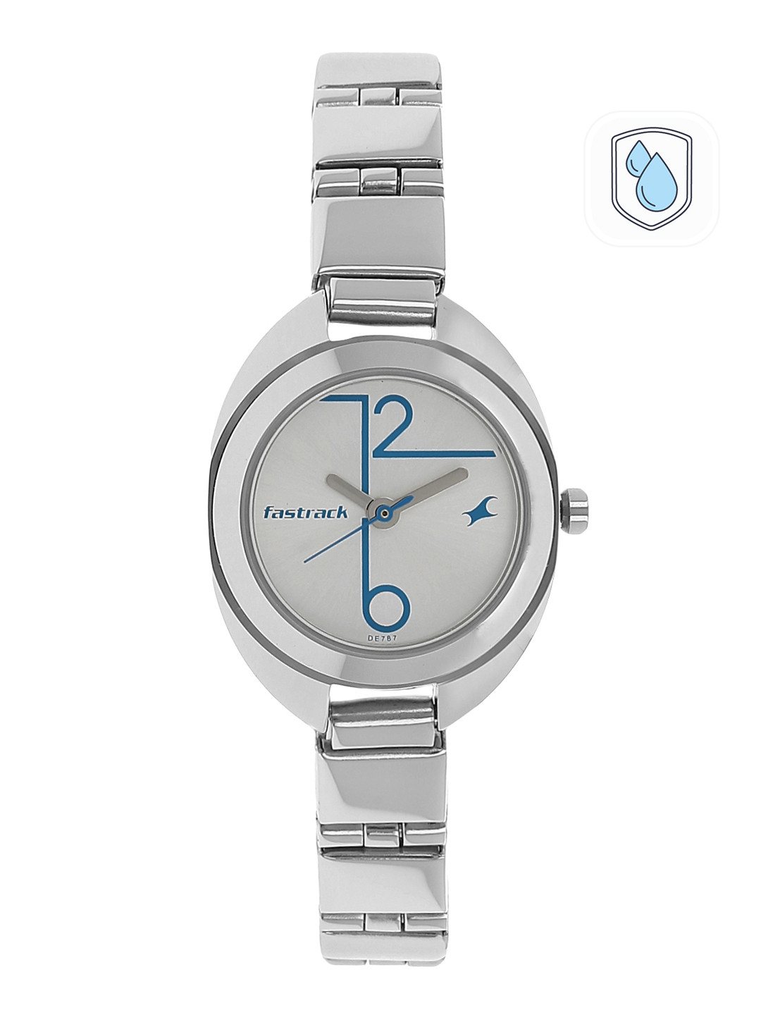 Fastrack Women Silver-Toned Analogue Watch NM6125SM02