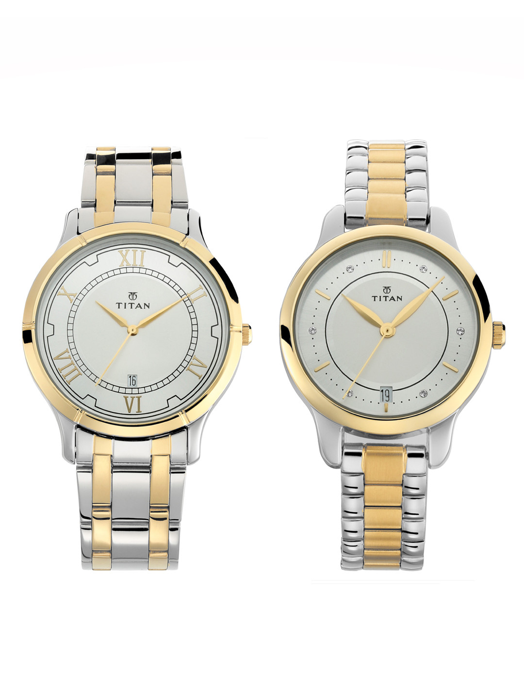 Titan Karishma Bandhan Unisex Silver-Toned Analogue Watch Gift Set   NM17752481BM01