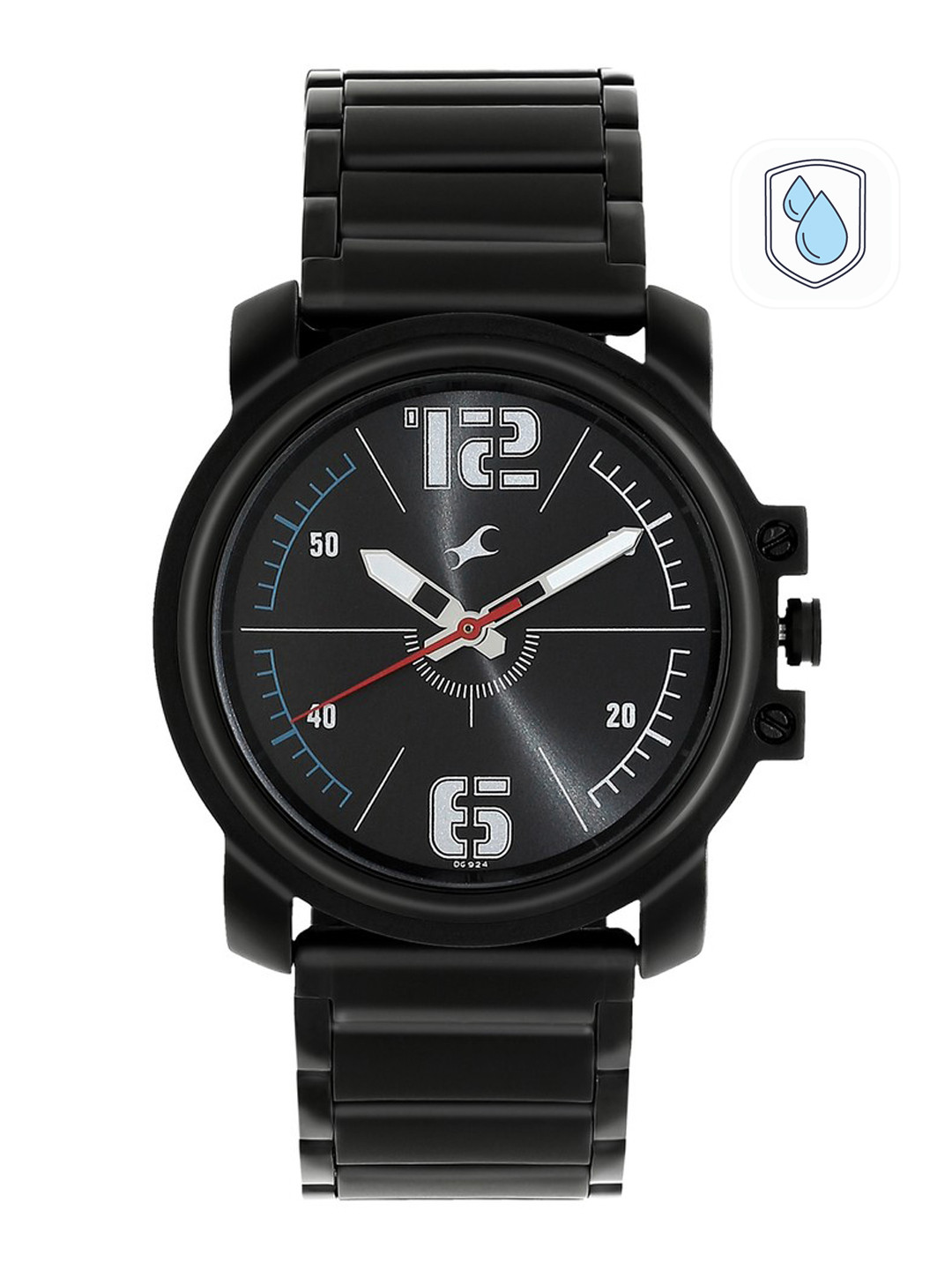 Fastrack Men Black Analogue Watch NM3039NM02