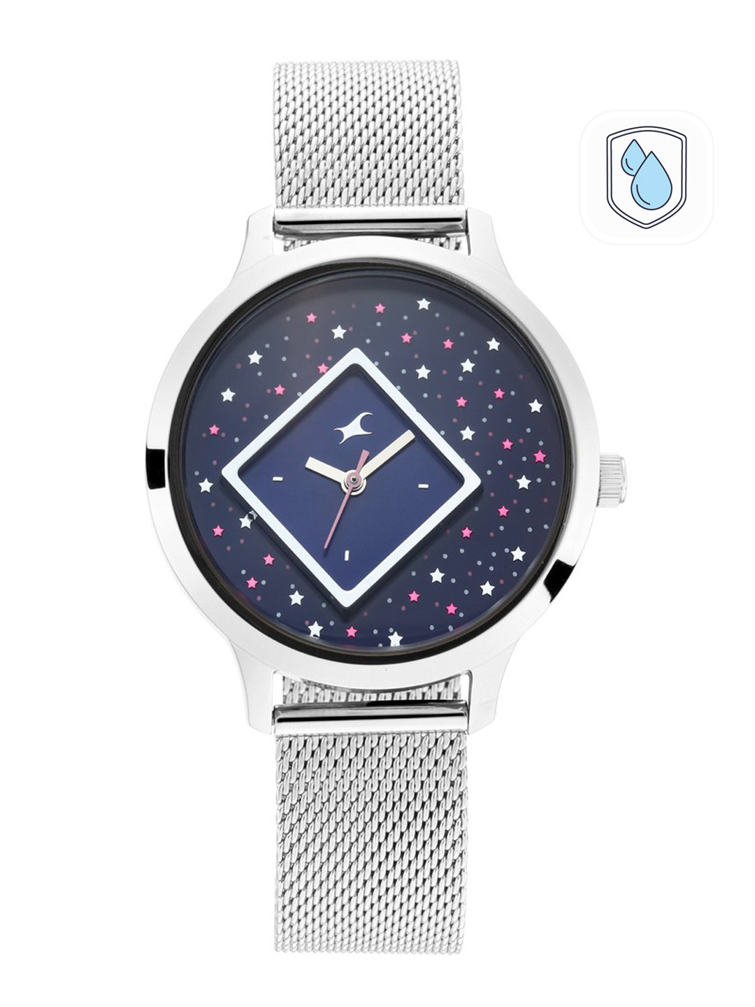 Fastrack Women Navy Blue Analogue Watch
