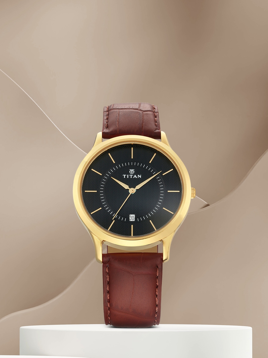 Buy Titan Men Black Analogue Watch Watches for Men 11795716 Myntra
