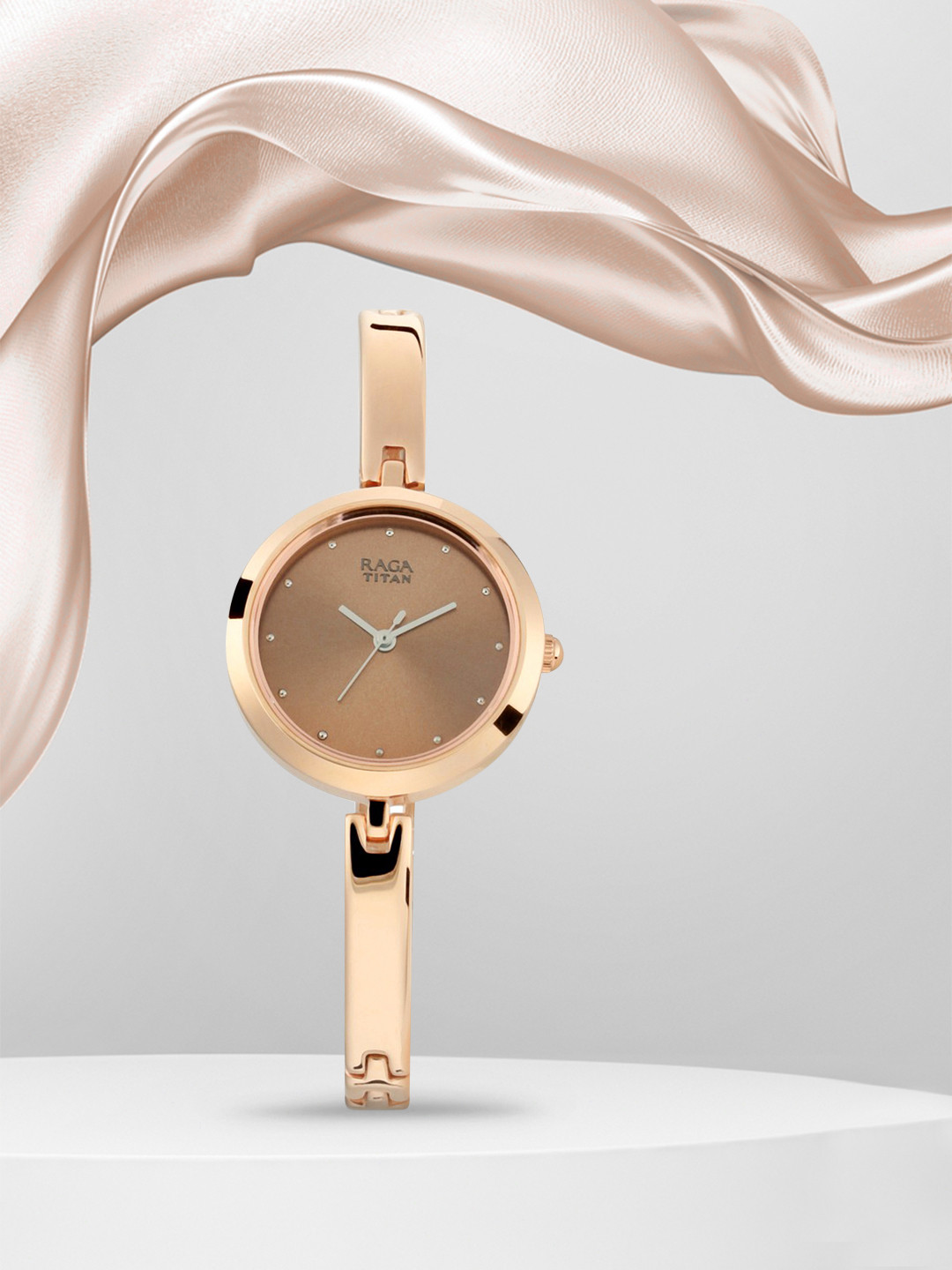 Titan Women Brown Analogue Watch