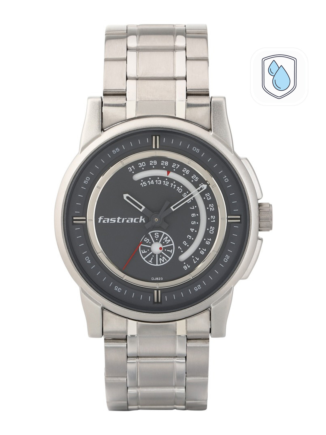 Fastrack Men Grey Analogue Watch 3215SM02