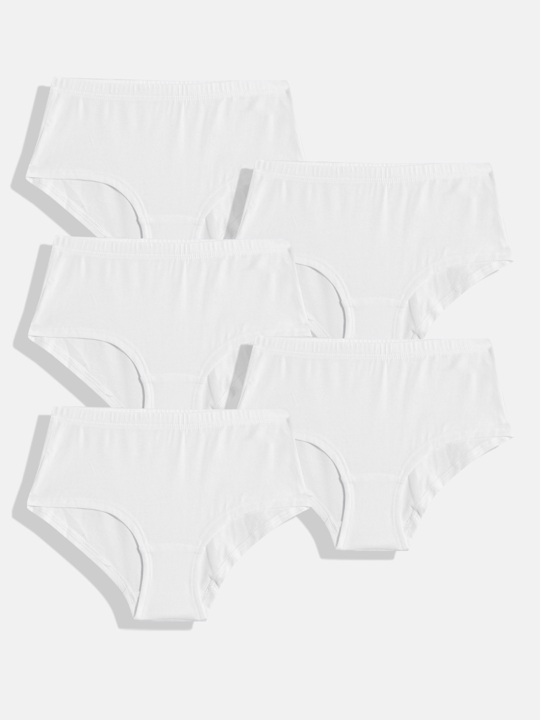 Marks & Spencer Girls Pack Of 5 Pure Cotton Hipsters