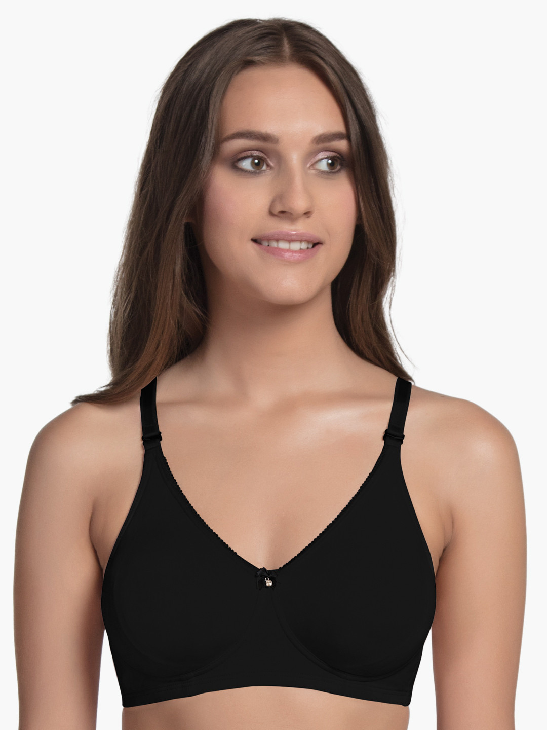 Enamor Non Padded Non Wired Full Coverage Comfort Shaper With Removable Straps T-Shirt Bra