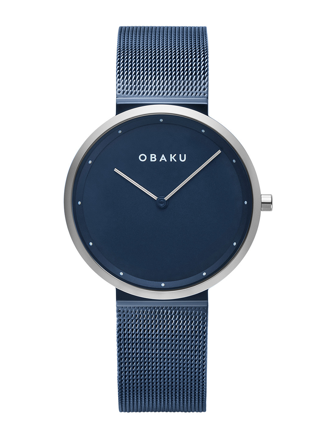 Obaku Women Blue Analogue Watch V230LXHLML