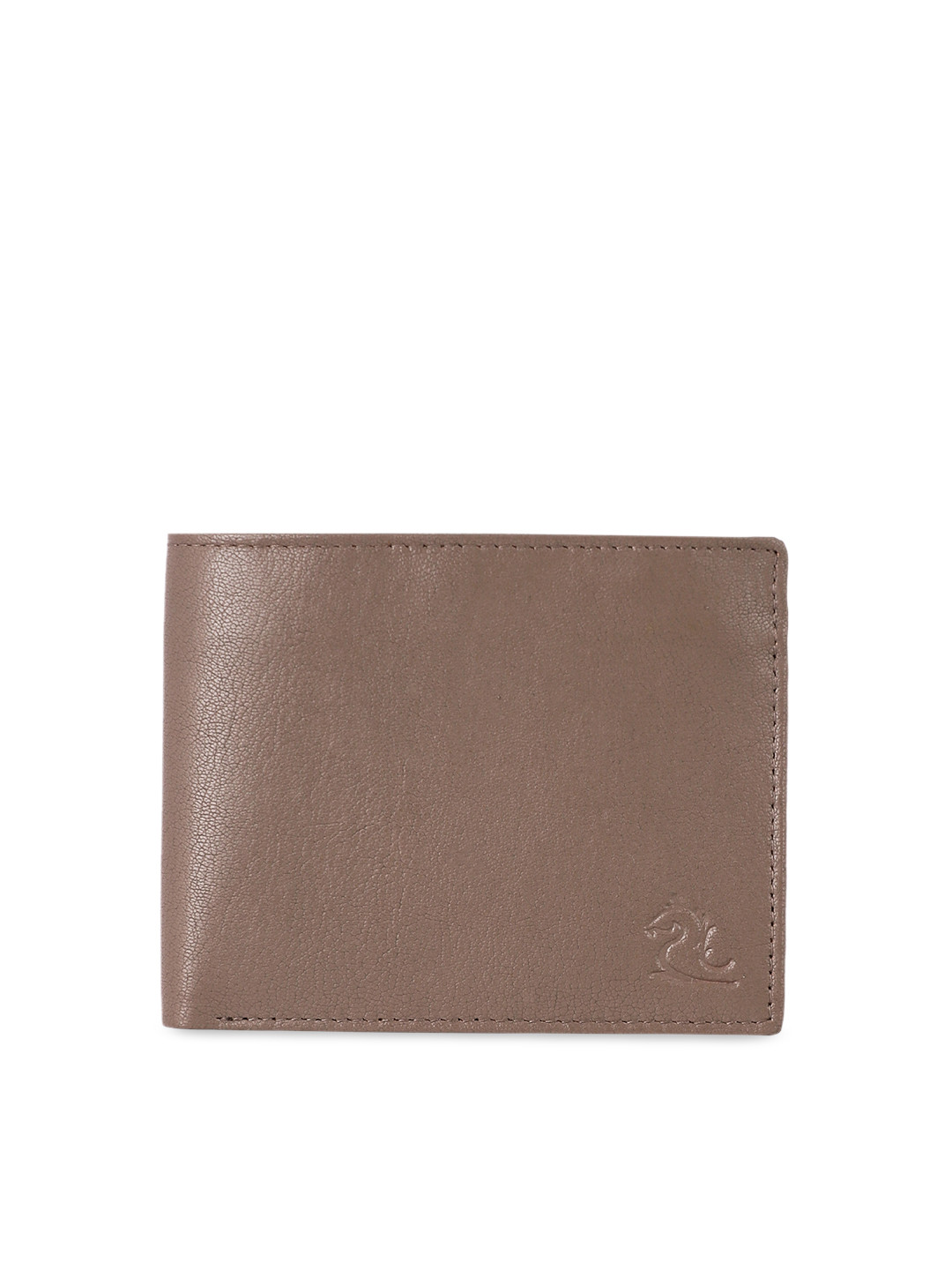 Kara Men Brown Two Fold Leather Wallet