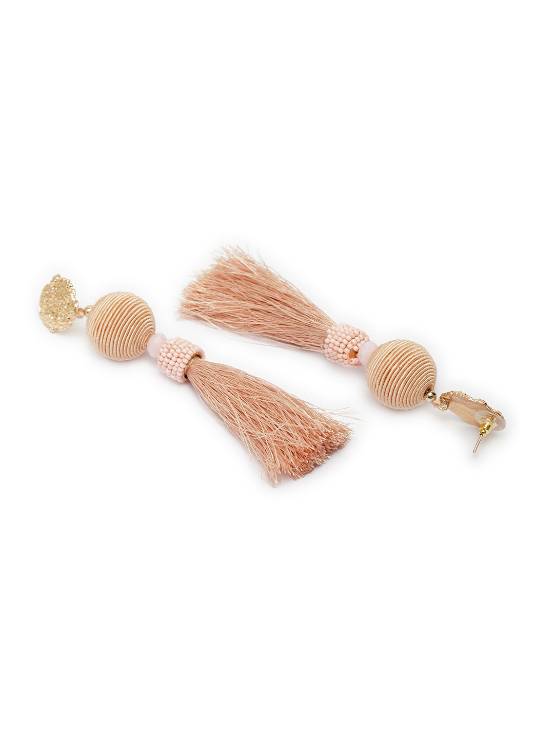 Madame Pink Classic Drop Tassel Earrings