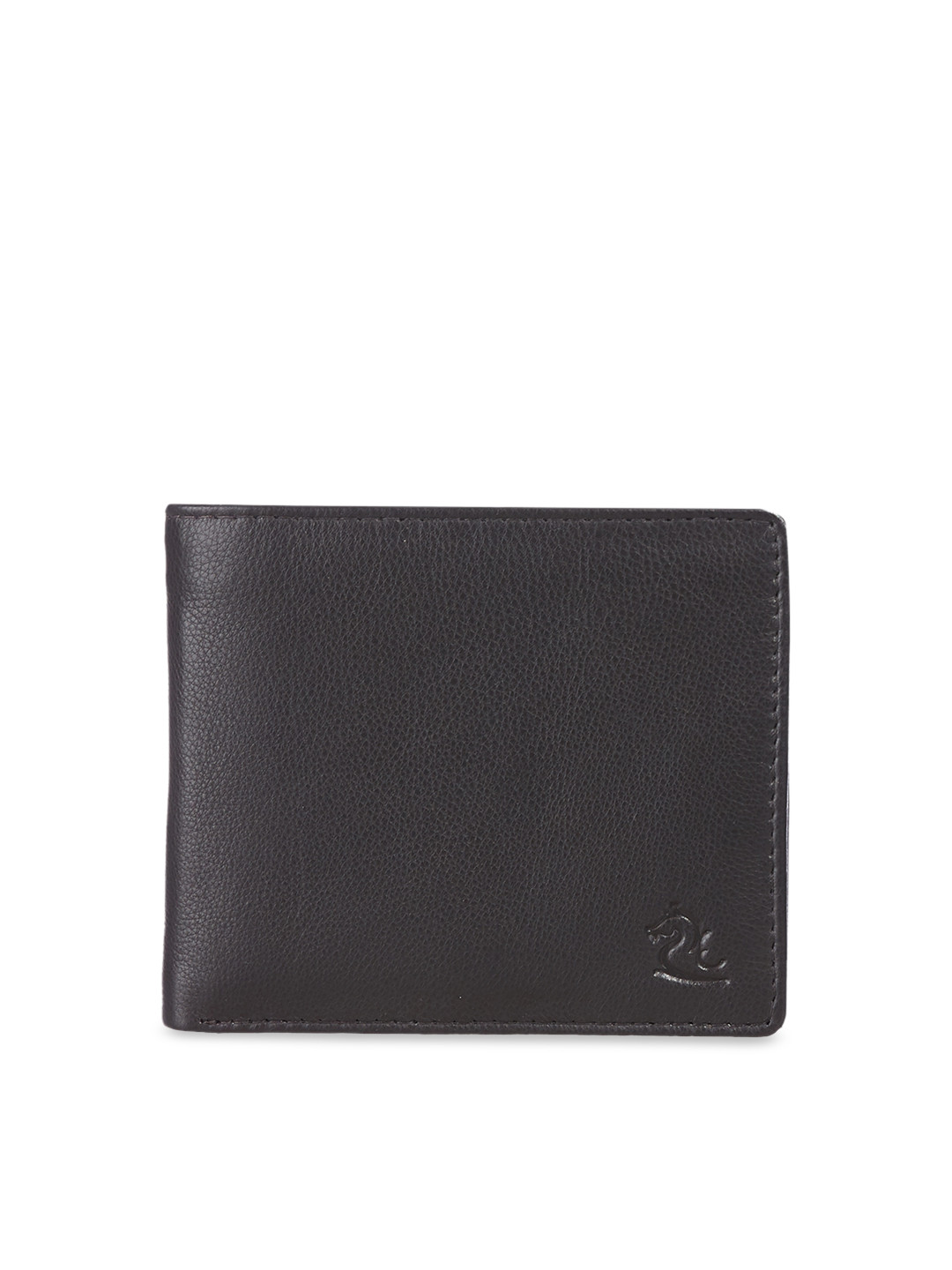 Kara Men Brown Solid Nappa Leather Two Fold Wallet
