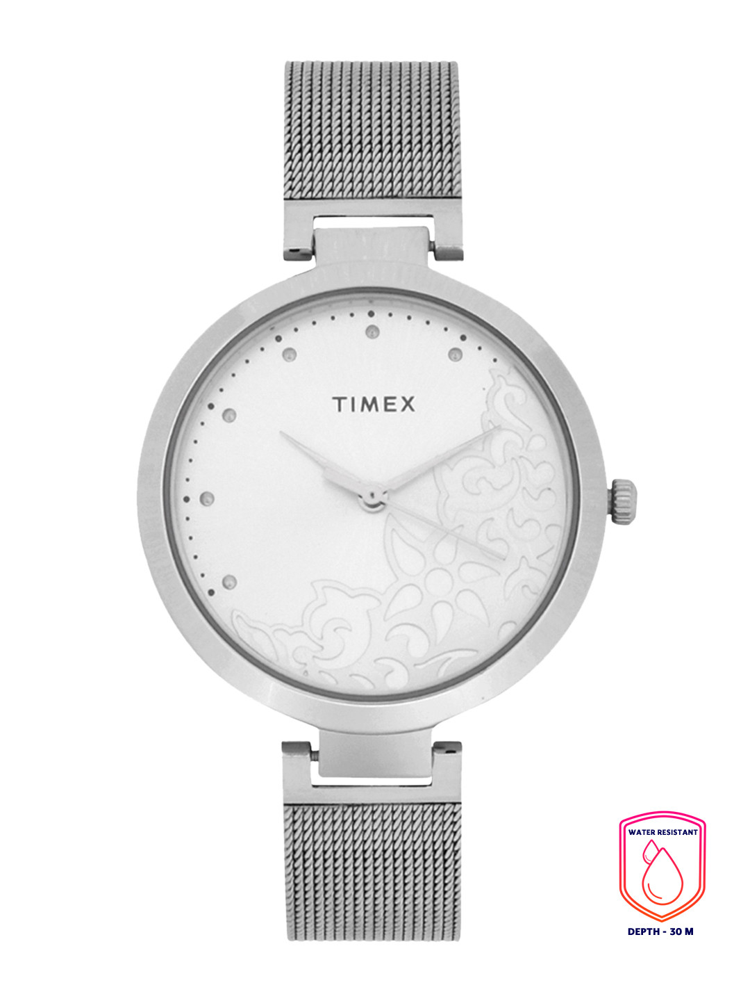 Timex Women Silver-Toned Analogue Watch - TW000X216