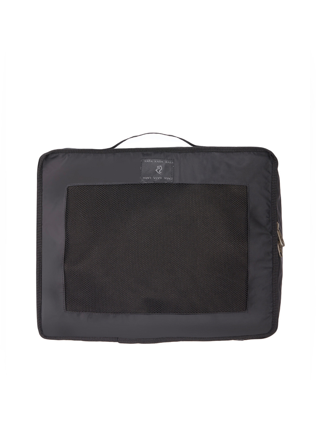 Kara Unisex Black Travel Pouch