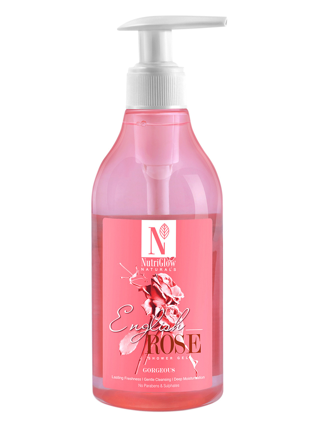 NutriGlow English Rose Shower Gel 300 ml