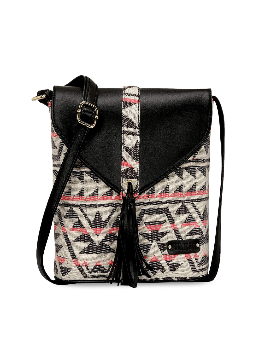 KLEIO Women Self Design Sling Bag