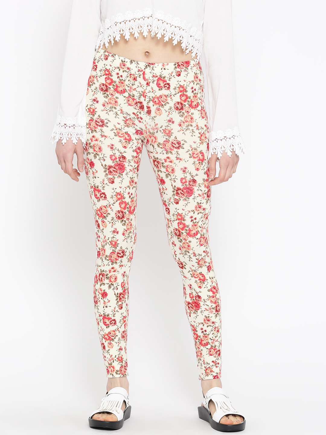 Floral leggings deals forever 21