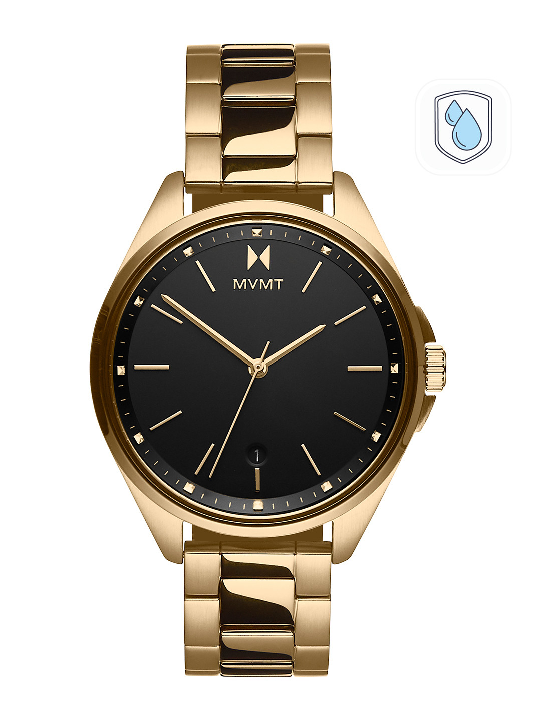 MVMT Women Black Analogue Watch 28000005-D