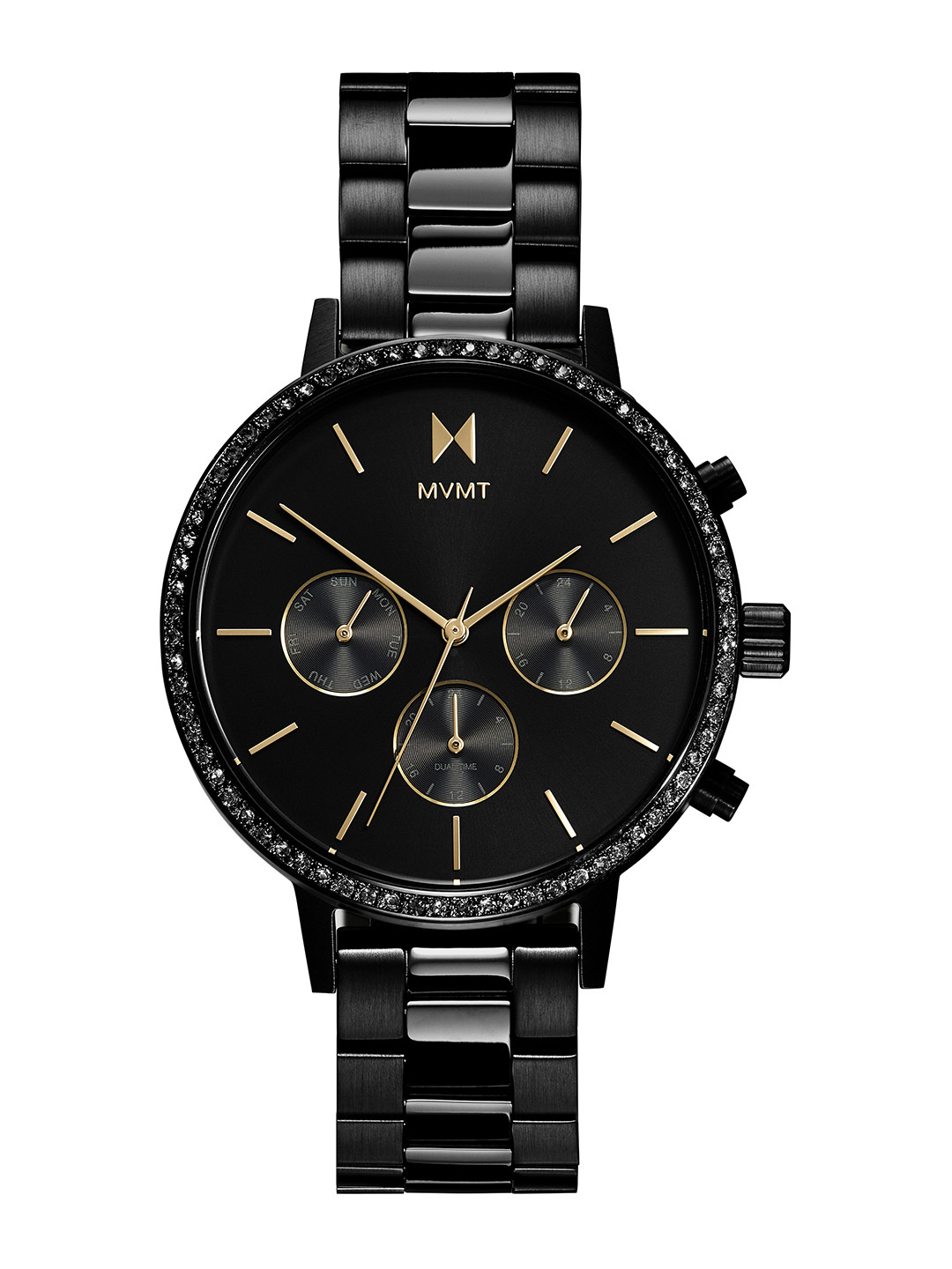 MVMT Women Black Analogue Watch 28000055-D