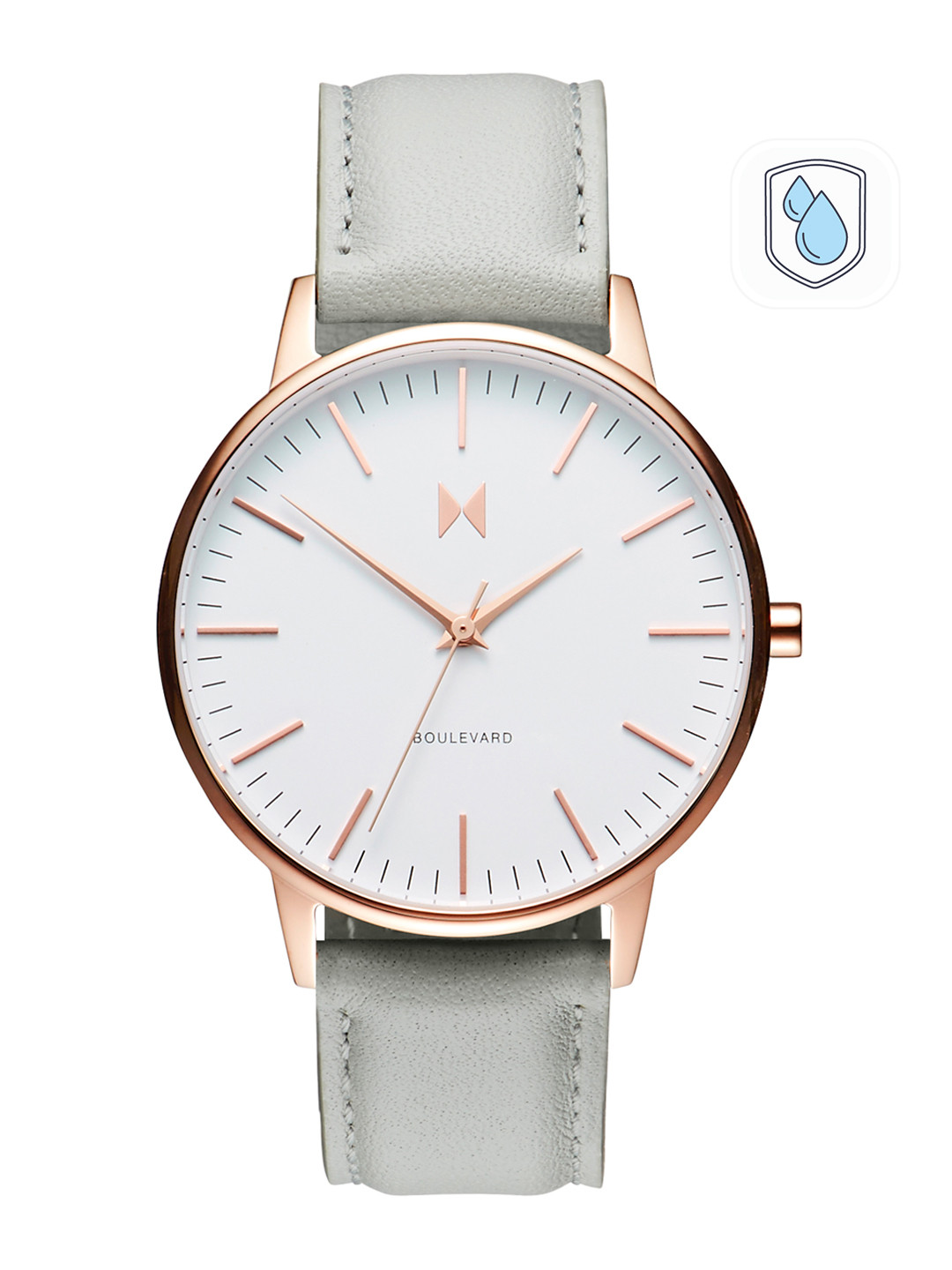 MVMT Women White Analogue Watch D-MB01-RGGR