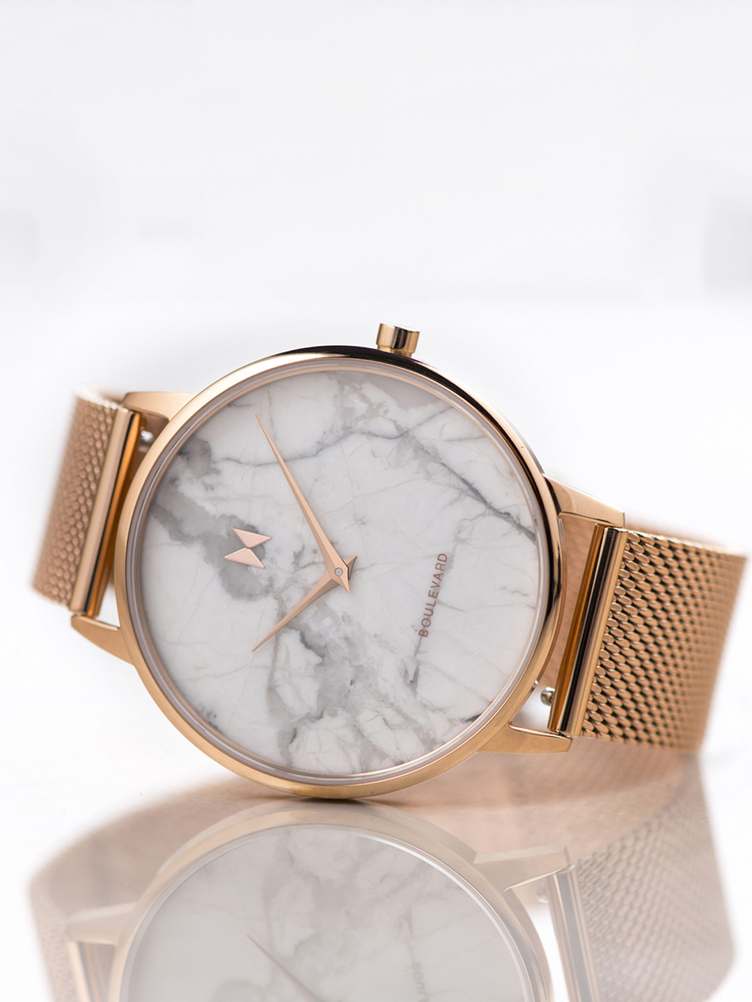 MVMT Women White Analogue Watch D-MB01-RGMA