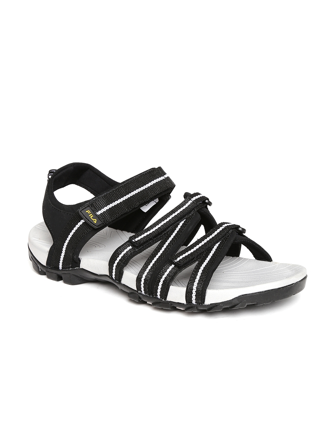 White Striped GABOR II Sports Sandals 