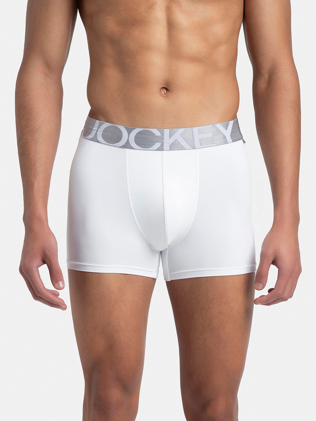 Jockey Tactel Microfiber Elastane Stretch Solid Trunk with Moisture Move Properties-IC28