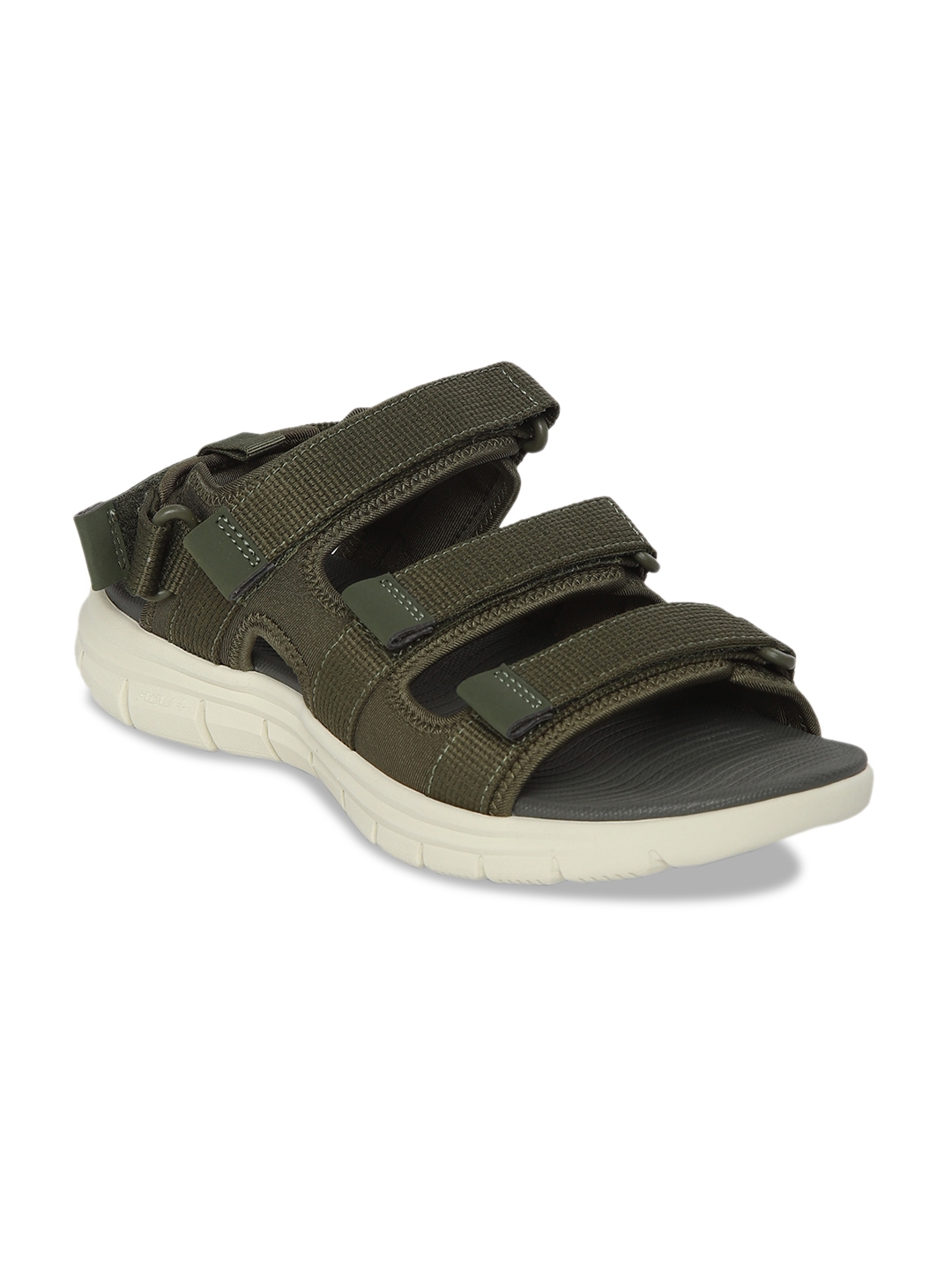 Buy Red Tape Men Olive Green Solid Sports Sandals Sports Sandals for Men 11875788 Myntra
