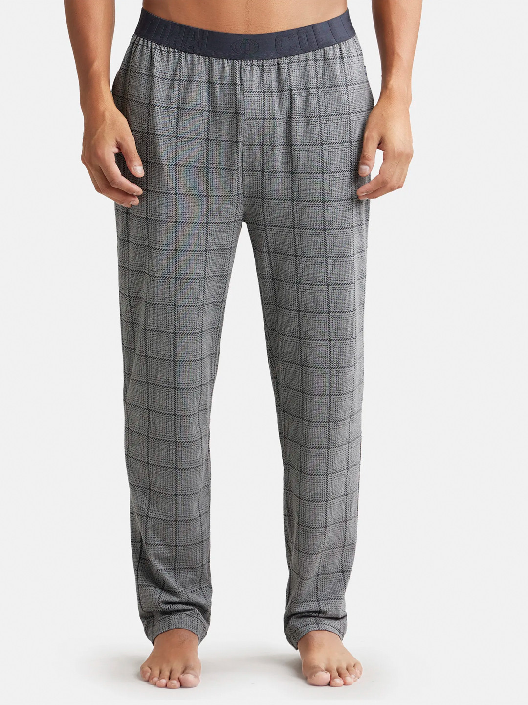 Jockey Tencel Micro Modal Cotton Elastane Stretch Pyjama with Side Pockets-IM03