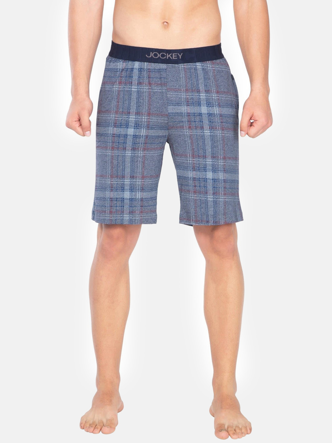 Jockey Tencel Micro Modal Cotton Sleep Shorts with Side Pockets-IM02