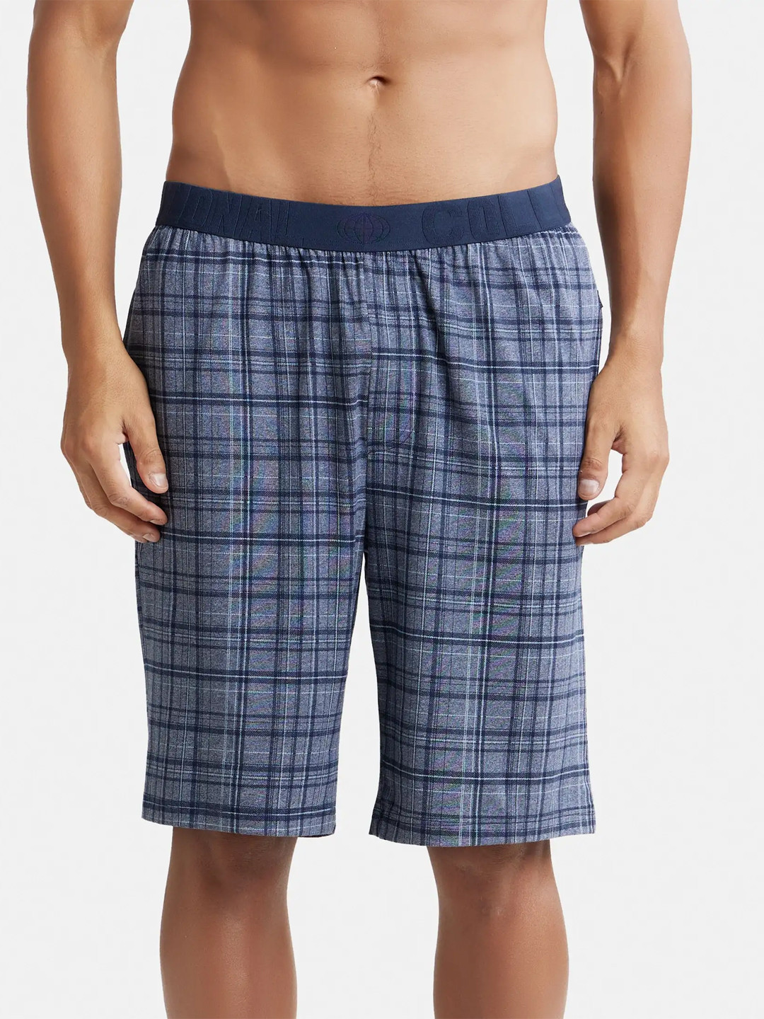 Jockey Tencel Micro Modal Cotton Sleep Shorts with Side Pockets-IM02