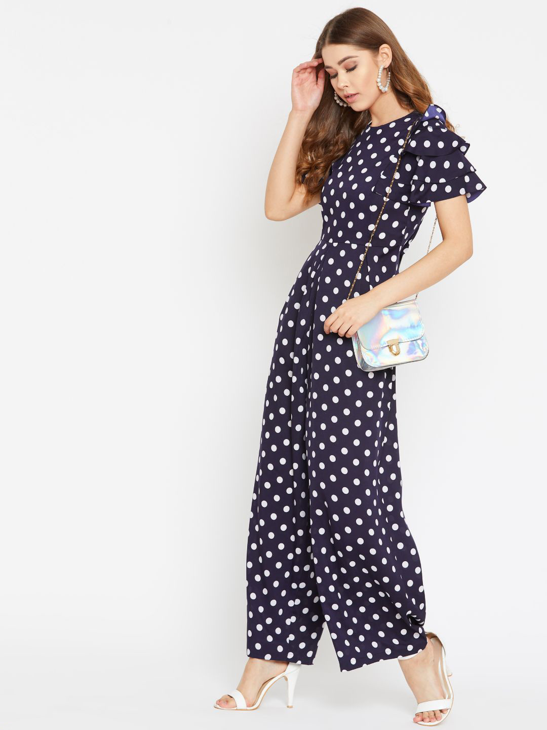 Uptownie Lite Women Ruffle Sleeves Jumpsuit