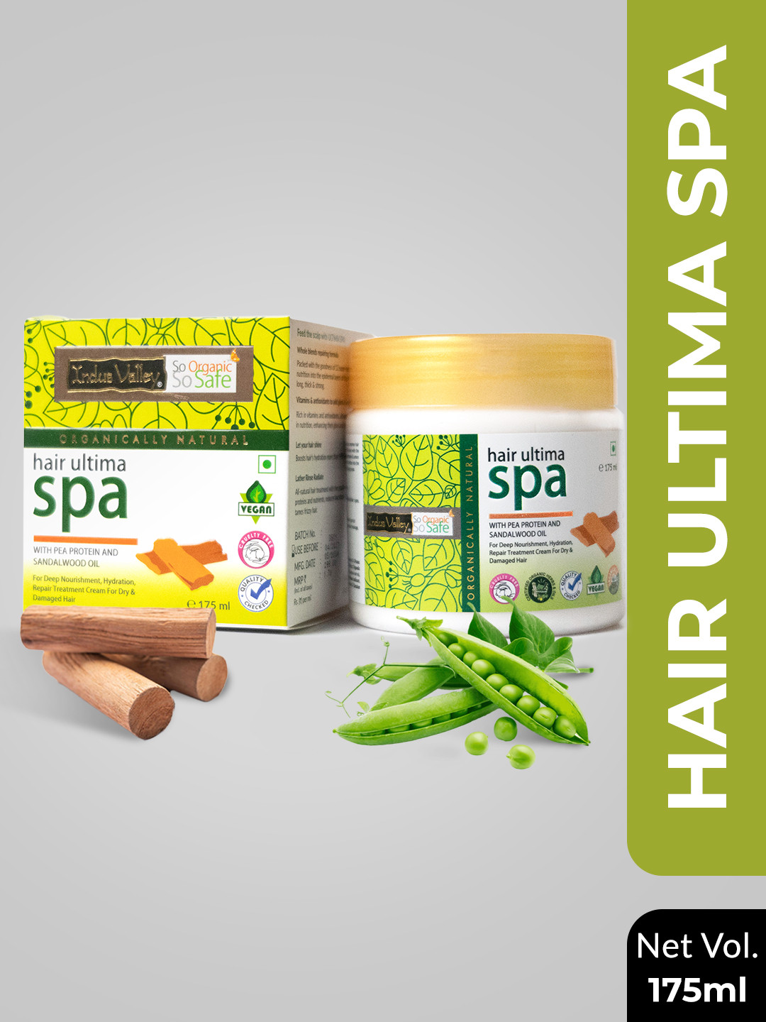 Indus Valley Hair Ultima Spa Hair Mask 175 ml