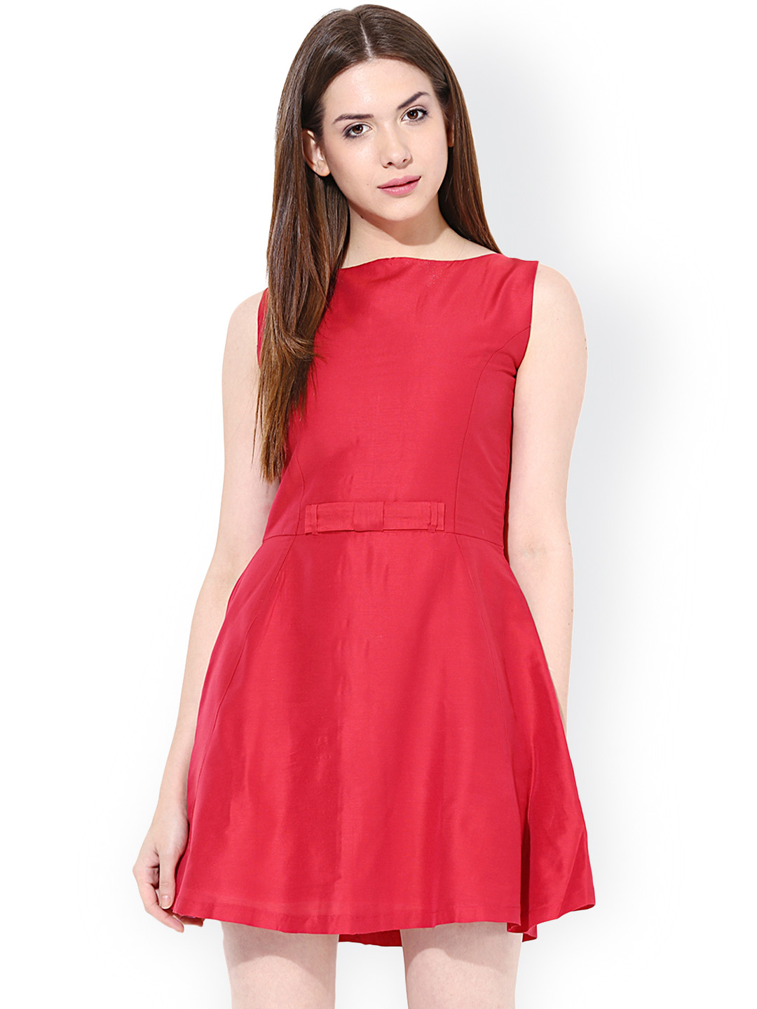 Miss Chase Red Skater Dress