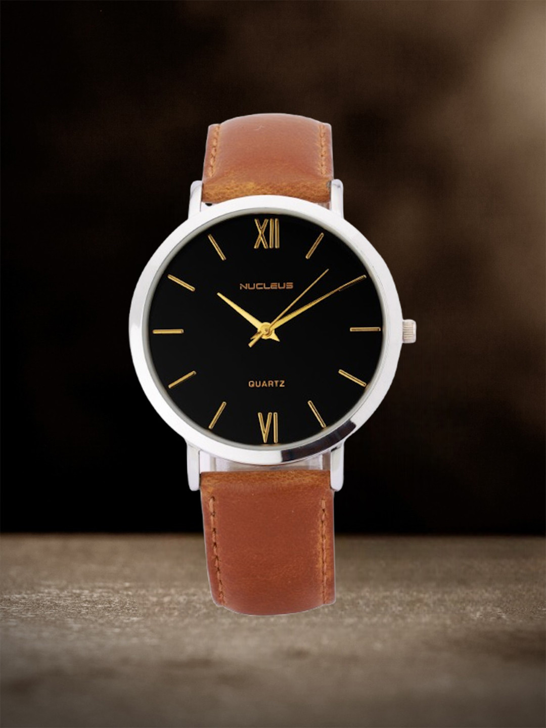 Nucleus Unisex Black Analogue Watch LSBBi